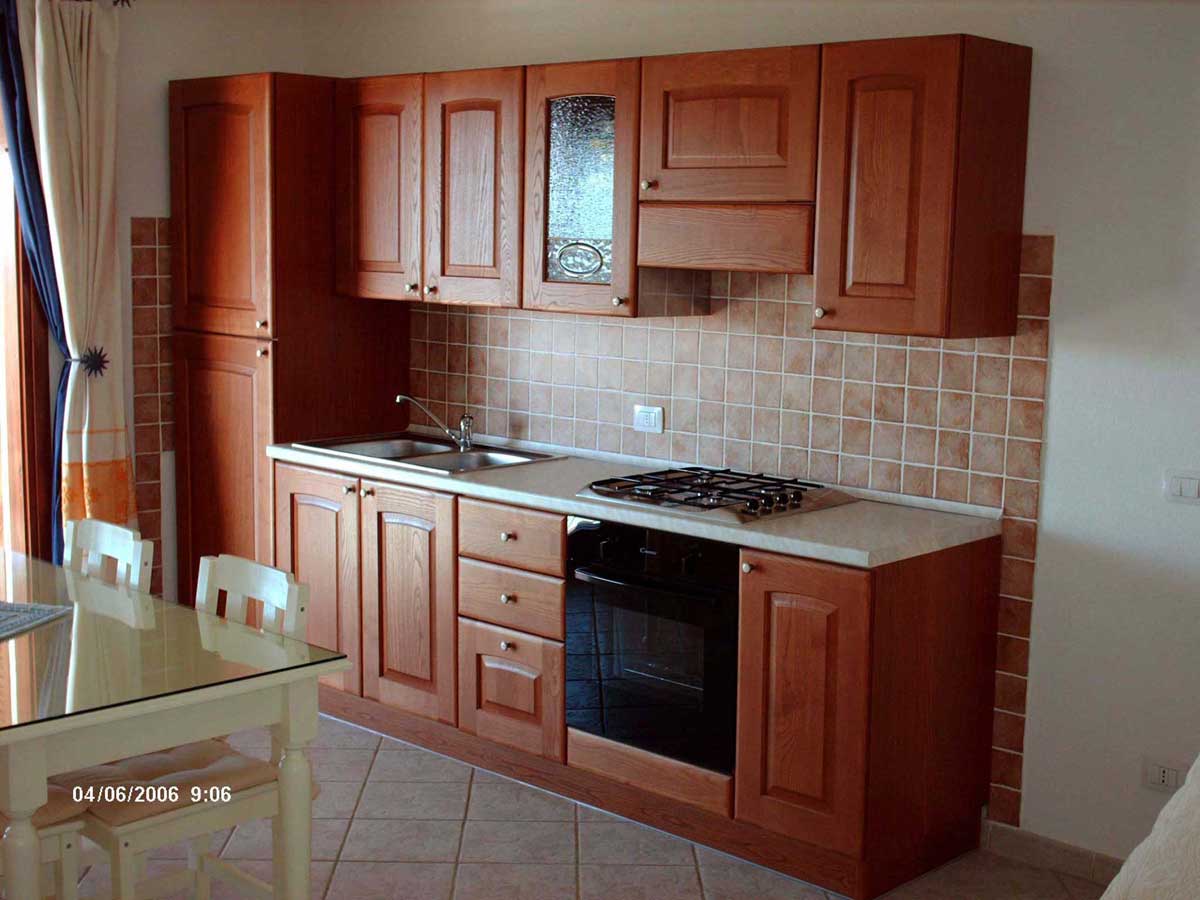 cucina angolo cottura - Appartamento vacanze al mare vicino Olbia foto ville annunci affitto estate - Fotografie case in zona